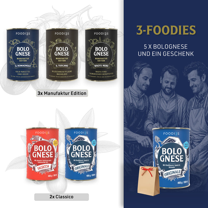 Coffret de dégustation 3 Foodies